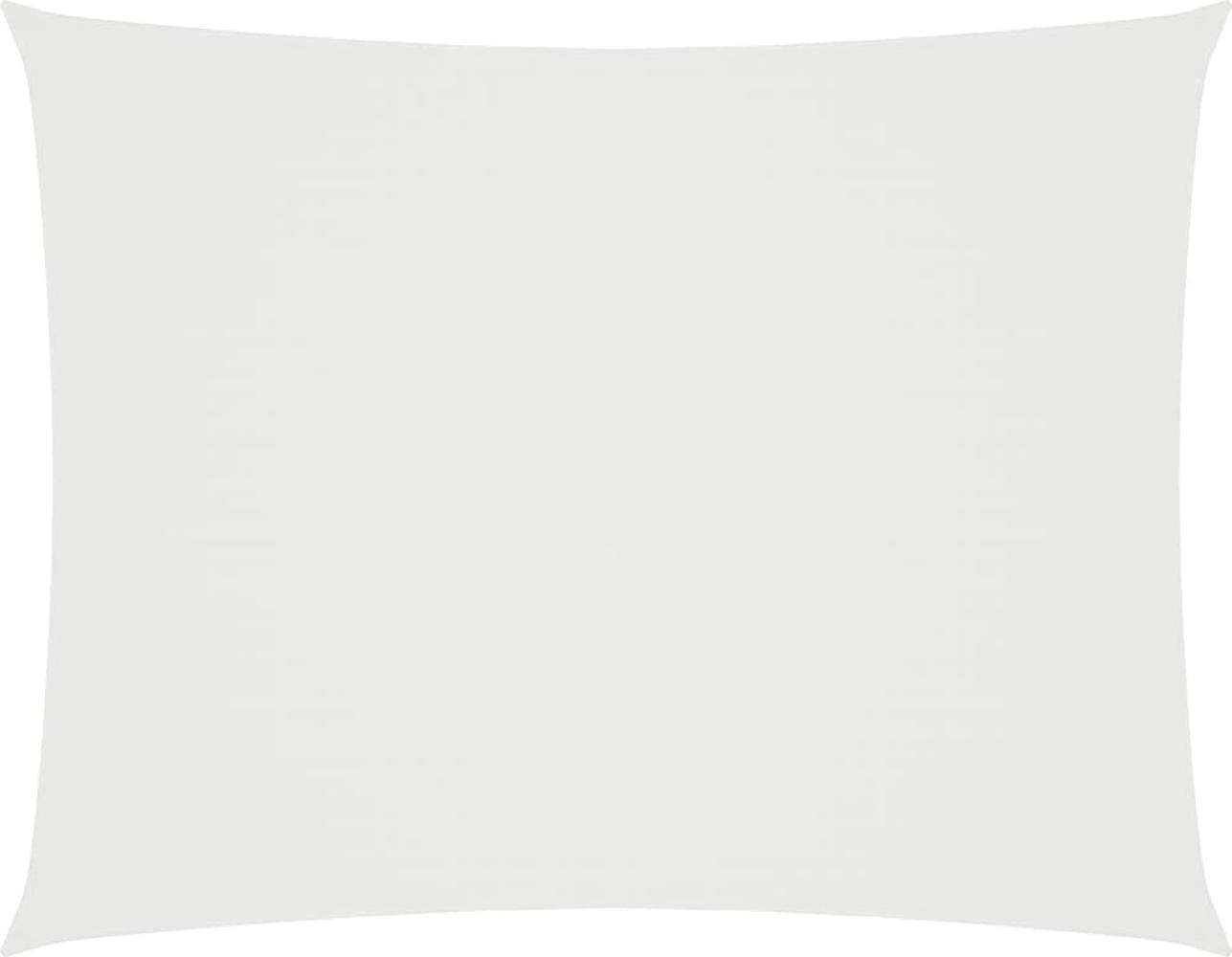 vidaXL Sonnensegel Oxford-Gewebe Rechteckig 3x5 m Weiß 135267 Bild 1