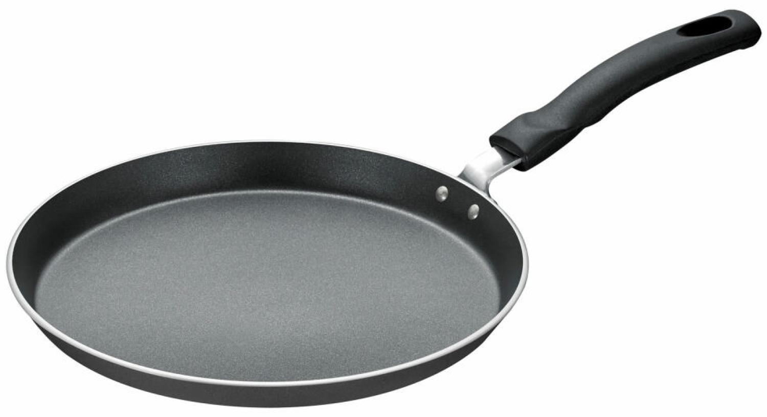 Berndes b. green Alu Recycled Induction Crêpespfanne, Pfannkuchenpfanne, Aluminium, Schwarz, 25 cm, 0005443325 Bild 1