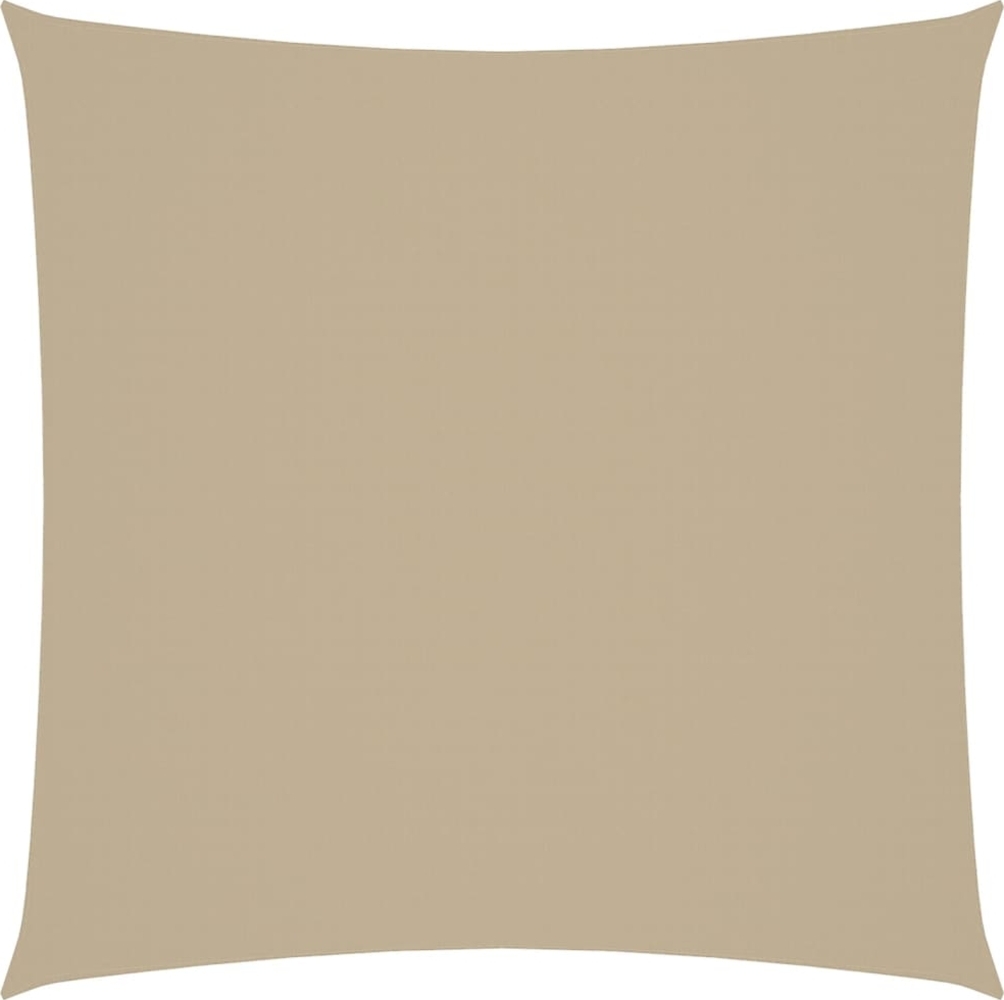 vidaXL Sonnensegel Oxford-Gewebe Quadratisch 2,5x2,5 m Beige 135136 Bild 1
