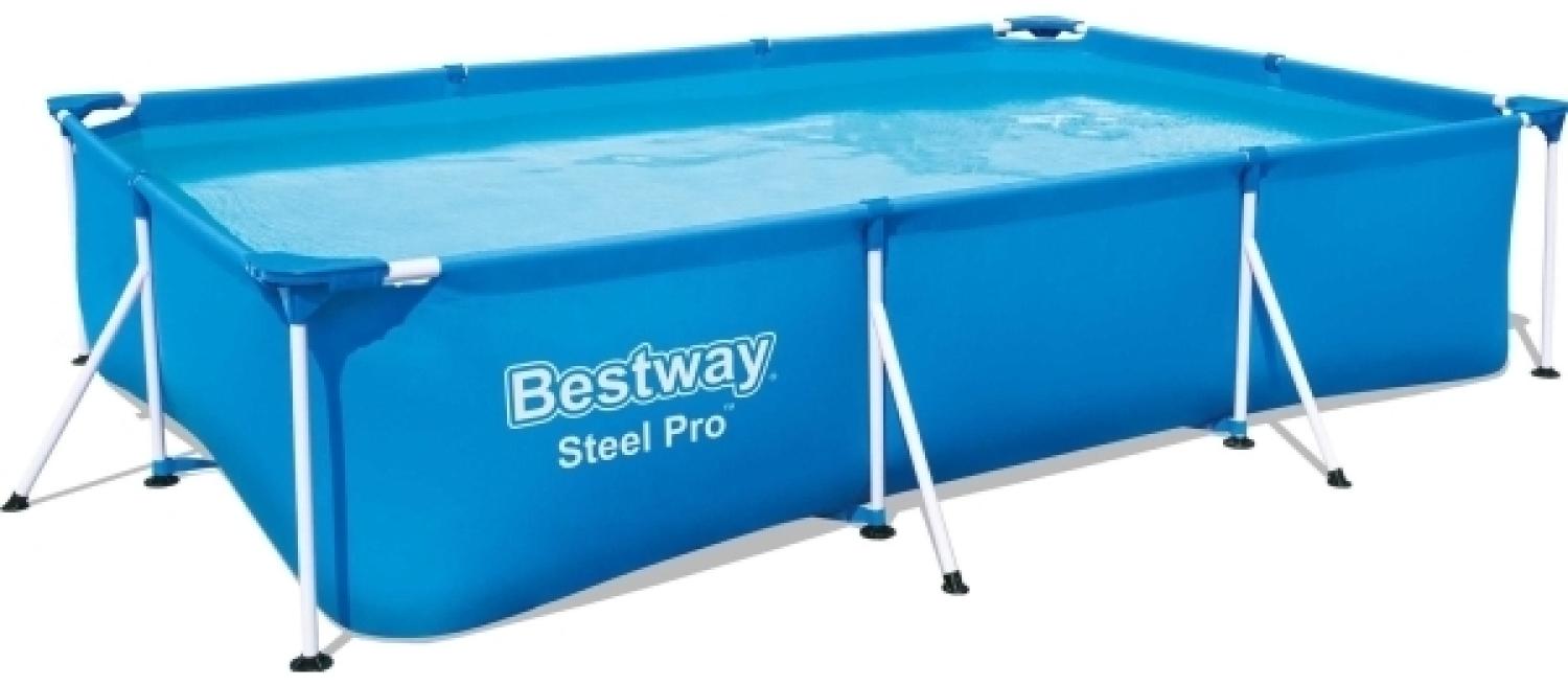 Bestway Pool Stahl Pro 300x201x66 cm Bild 1