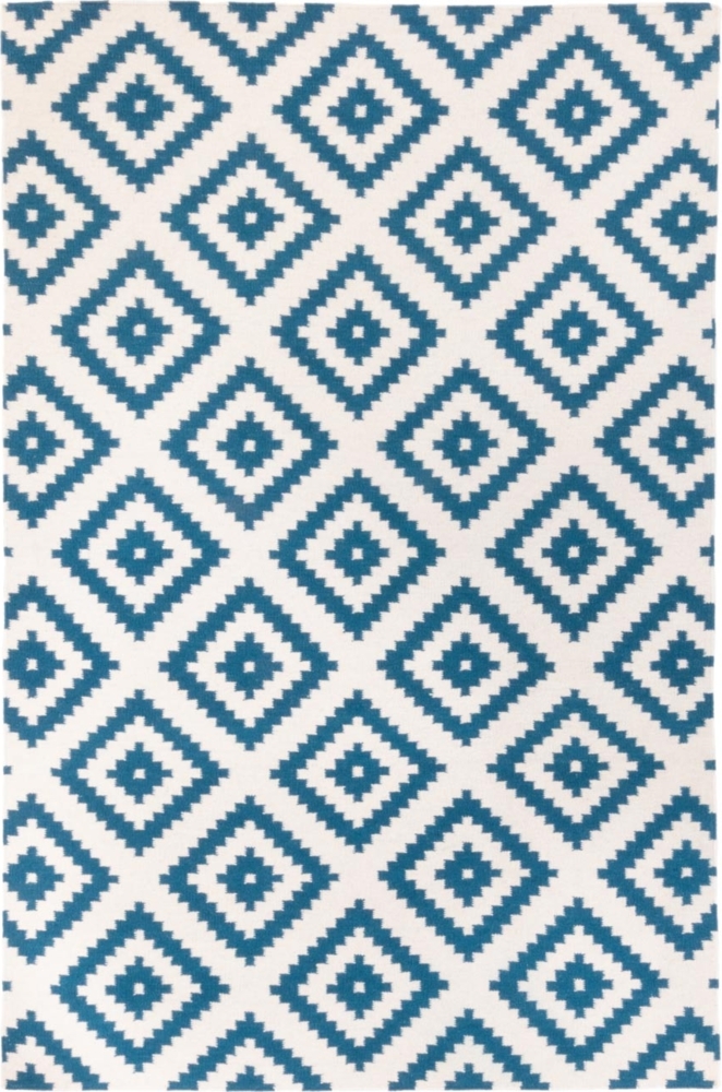 Morgenland Kelim Teppich - Trendy - Masal - rechteckig - 200 x 140 - Türkis Bild 1