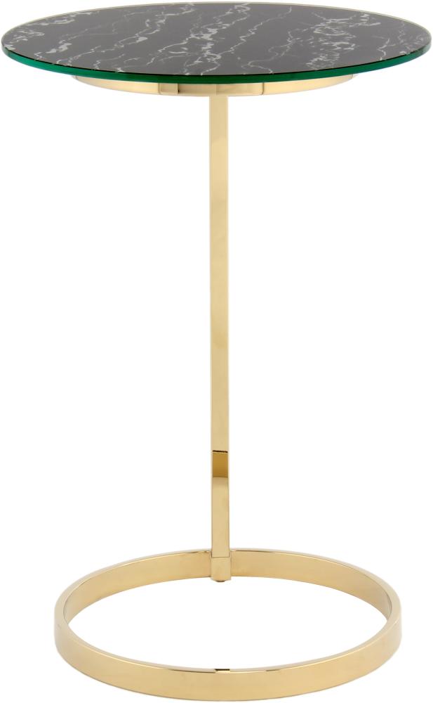 Beistelltisch Kasimir 525 Gold / Schwarz Bild 1