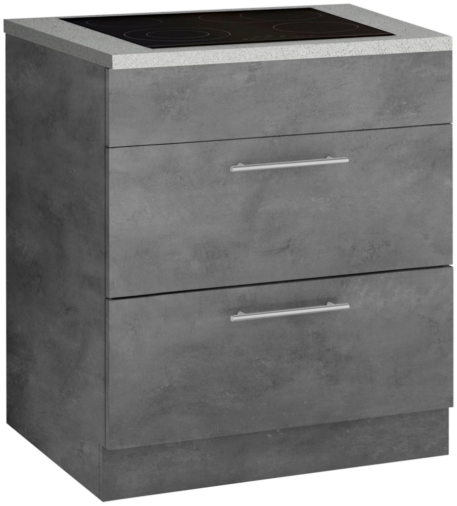 wiho Küchen Kochfeldumbauschrank Cali 90 cm breit Bild 1