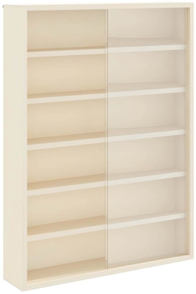 vidaXL Holz-Sammelvitrine mit Regal Braun 40 x 8,5 x 54 cm Sperrholz 42015624 Bild 1