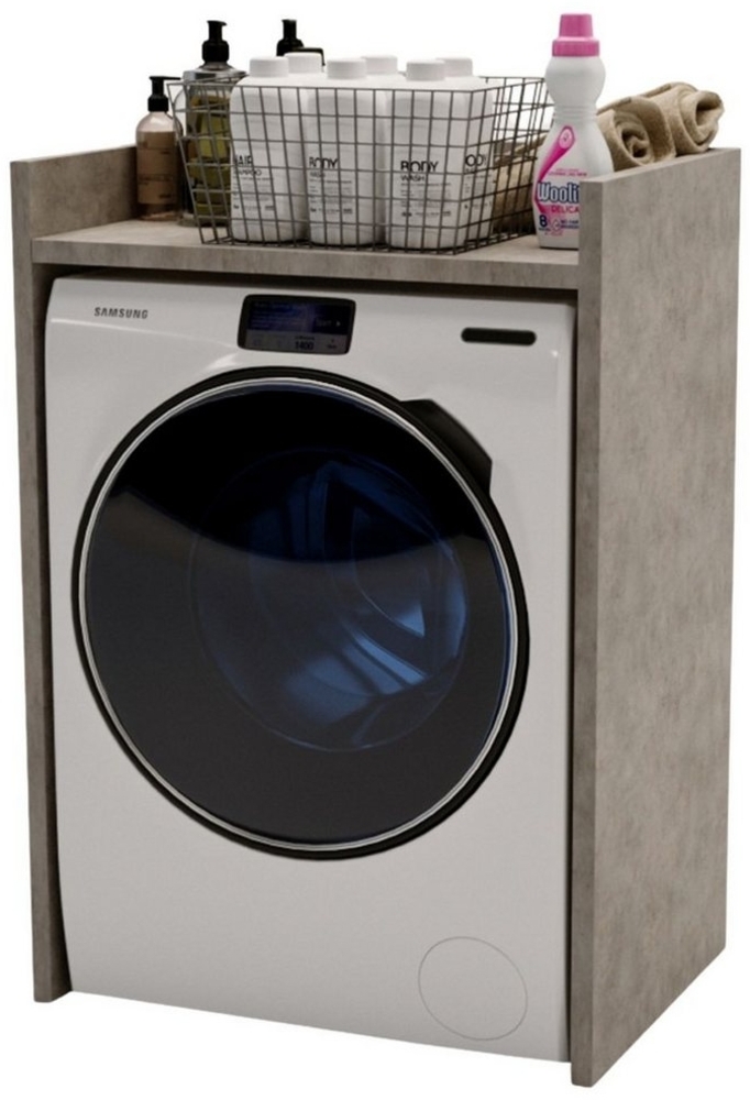 Raumhirsch Furniture Waschmaschinenumbauschrank mit Waschmaschinenschrank zwei Größen 48cm/62cm – viele Farben Bild 1