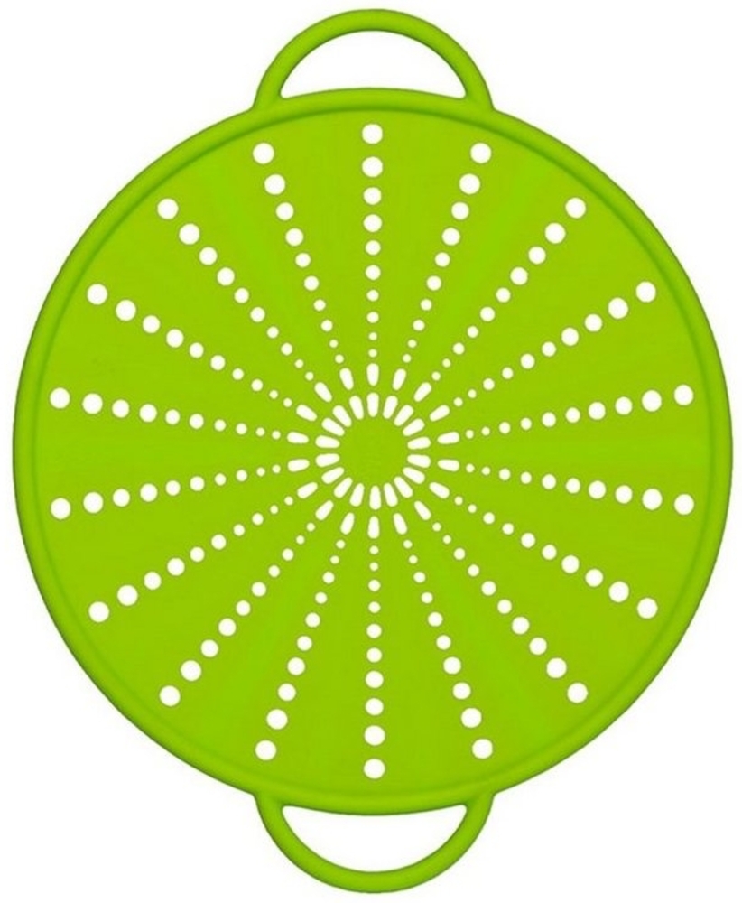 Emsa Spritzschutzdeckel Spritzschutz Smart Kitchen, (1-tlg, 1x Spritzschutz), Mikrowellenabdeckung Küchensieb Topfuntersetzer Bild 1