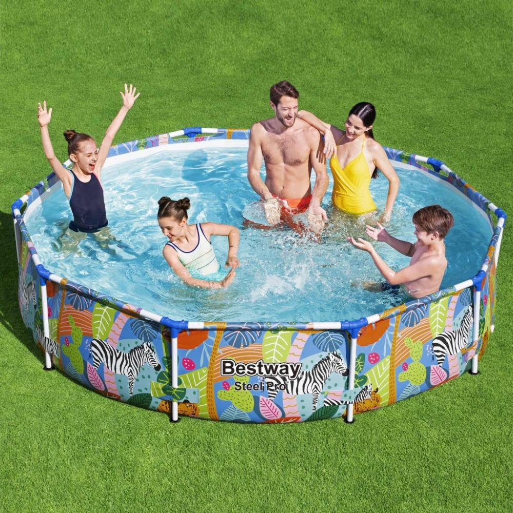 Bestway Pool mit Rahmen Steel Pro 305x66 cm 3202461 Bild 1