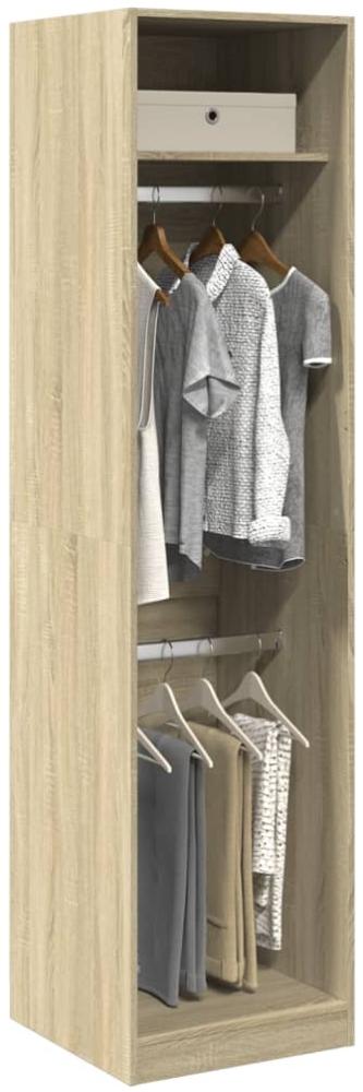 vidaXL Kleiderschrank Sonoma-Eiche 50x50x200 cm Holzwerkstoff 3307785 Bild 1