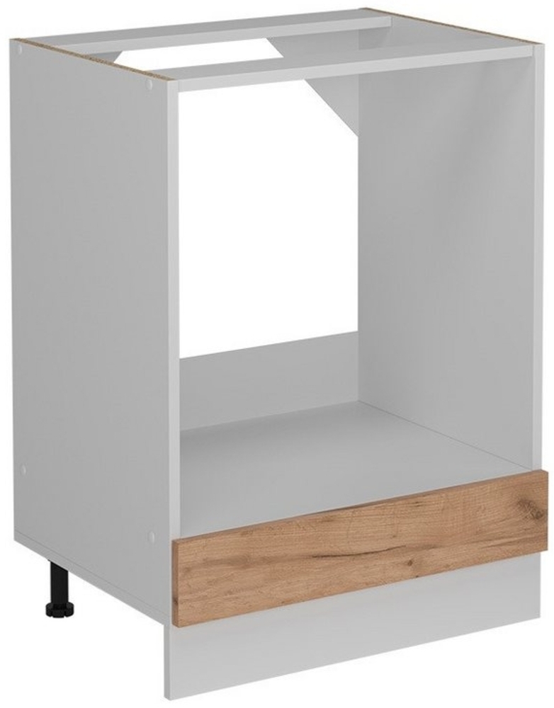 Vicco Herdumbauschrank Goldkraft Eiche 60 cm ohne Arbeitsplatte, R-Line Bild 1