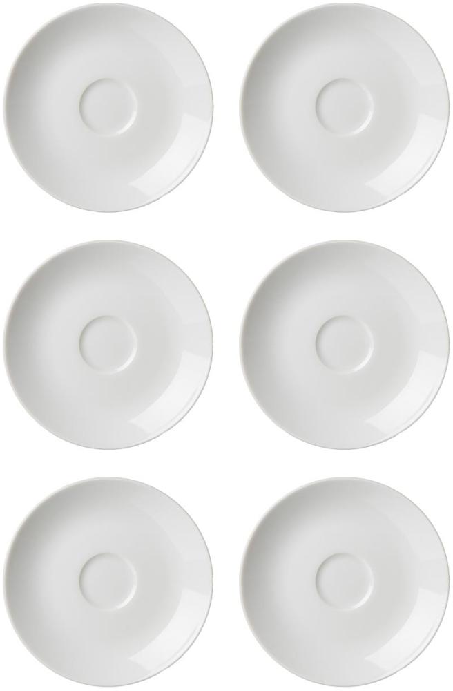 Ritzenhoff & Breker BIANCO Untertasse Espresso 6er Set Bild 1