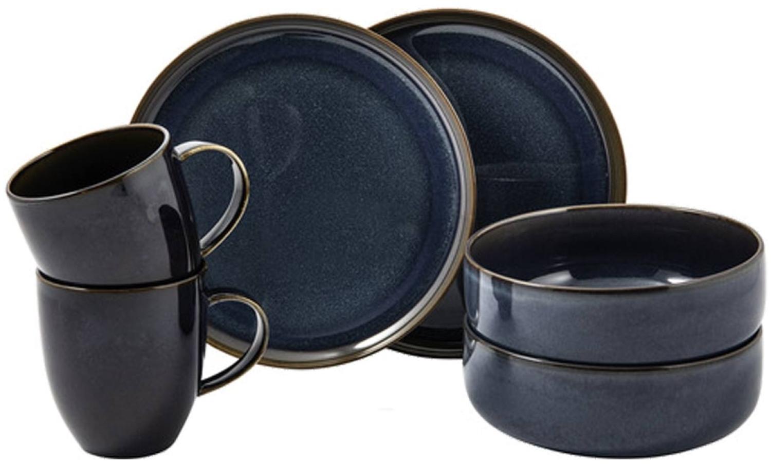 like. by Villeroy & Boch Crafted Denim Frühstücks-Set 6tlg. Bild 1