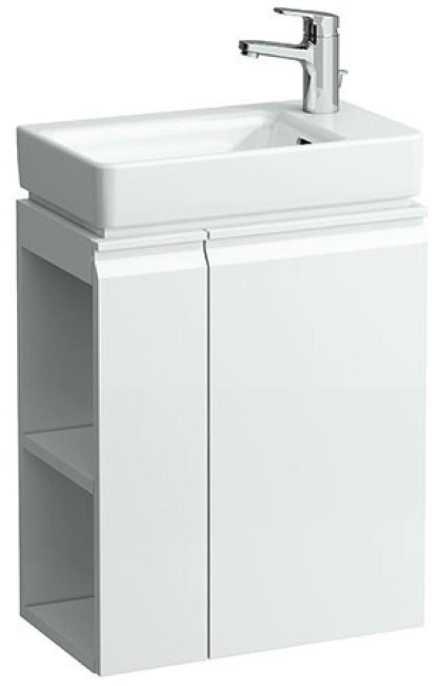 Laufen Pro S Waschtischunterschrank, zu Waschtisch H815954, Seitenablage links, 480 x 275 x 580 mm, H483002095, Farbe: Graphit - H4830020954801 Bild 1