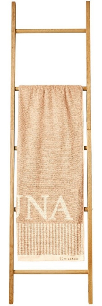 Schiesser Saunatuch Rom - 75 x 200 cm - Sand Bild 1