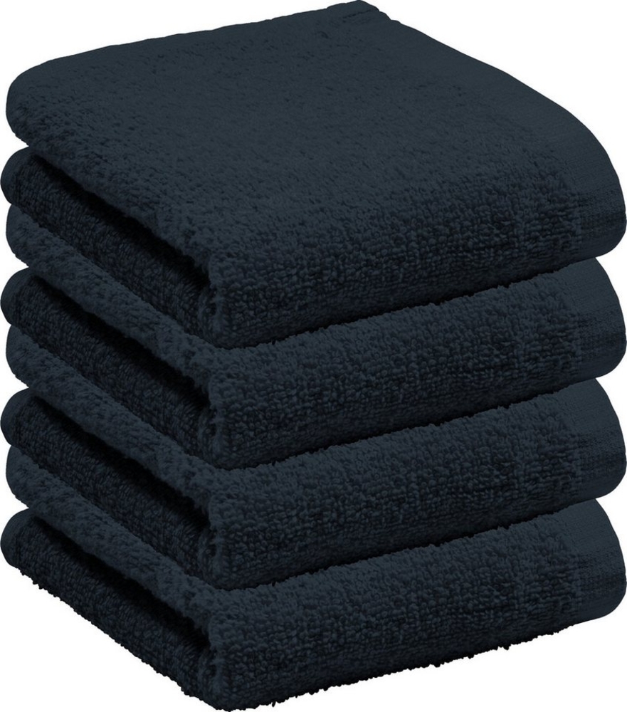 REDBEST Gästehandtuch Gästetuch "Oceanside" 4er-Pack, Frottier, Walk-Frottier Uni Bild 1