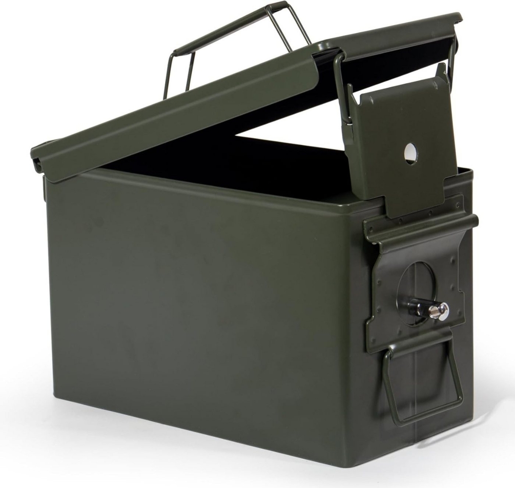 Zedelmaier Aufbewahrungsbox Munitionskiste, Ammo Box, Patronenbox, Aufbewahrungsbox für Lithiumbatterien, Munition Bild 1
