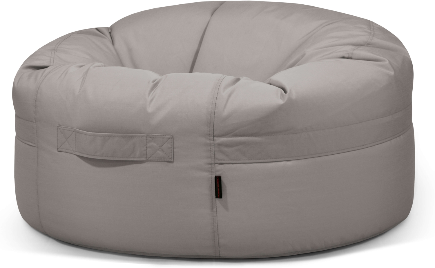 Sitzsack ‘Roll 105‘, Bezugstoff - Colorin, 100% Olefin, White grey, 50x105x105 cm. Bild 1