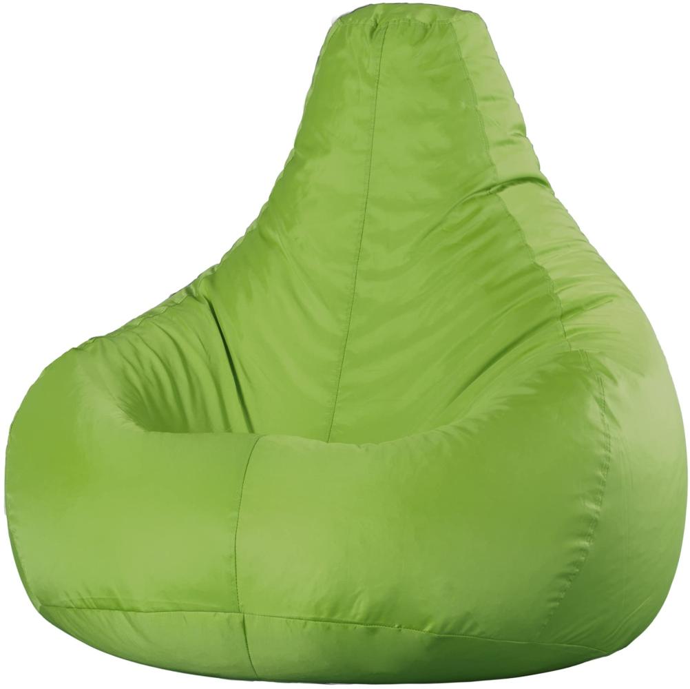 Bean Bag Bazaar Gaming Sitzsack „Recliner“, Gamer Sitzsack für Erwachsene und Kinder, Indoor Outdoor Sitzsack Sessel Gaming mit Füllung (Sitzsack, Grün) Bild 1