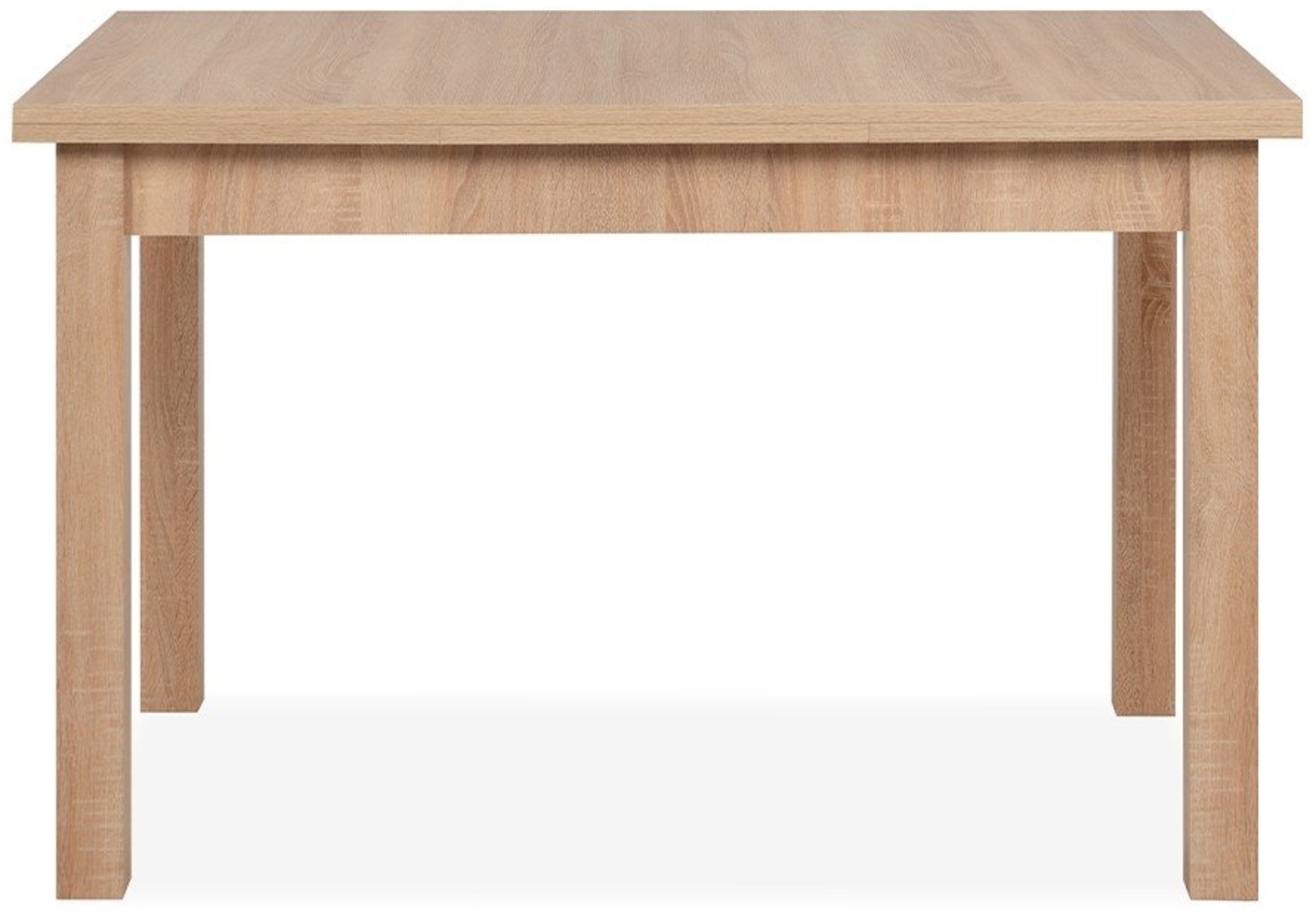 Calicosy Ausziehbarer Esstisch Dekor Sonoma-Eiche L120-200 cm – LONGFORD - Helles Holz Bild 1