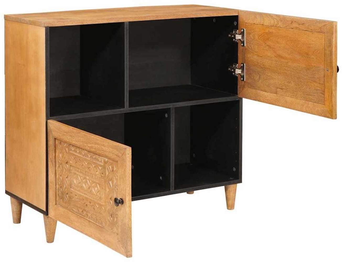vidaXL Sideboard Hellbraun 33,5 x 80 x 75 cm 4018107 Bild 1