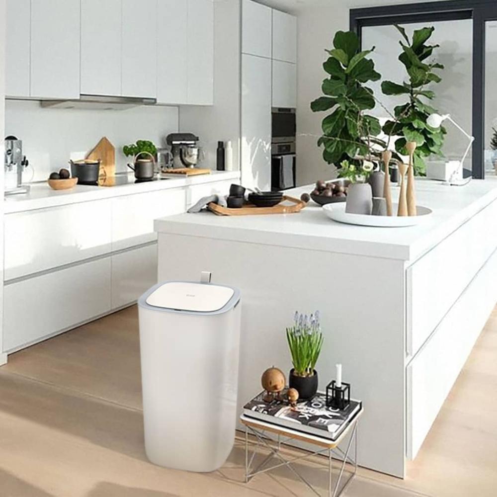 EKO Sensor-Mülleimer Morandi Smart 30 L Weiß 440057 Bild 1