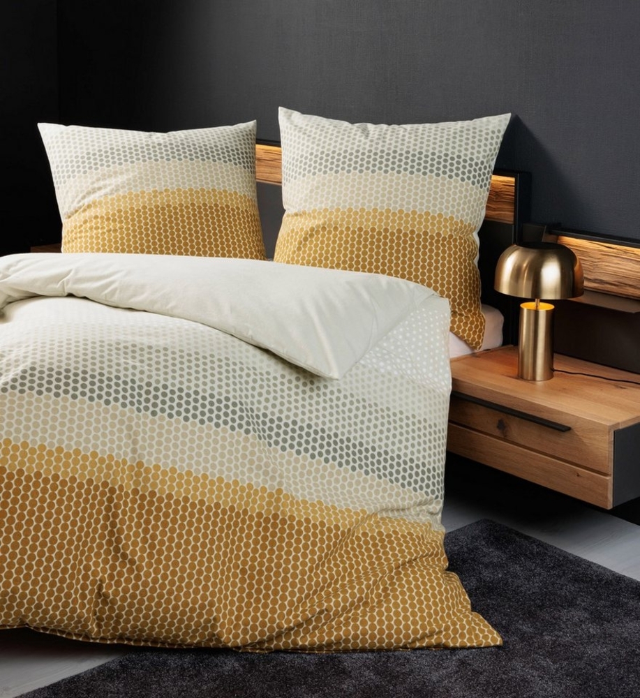 Janine Bettwäsche Feinbiber65171 04, Feinbiber, mit Reissverschluss Bild 1