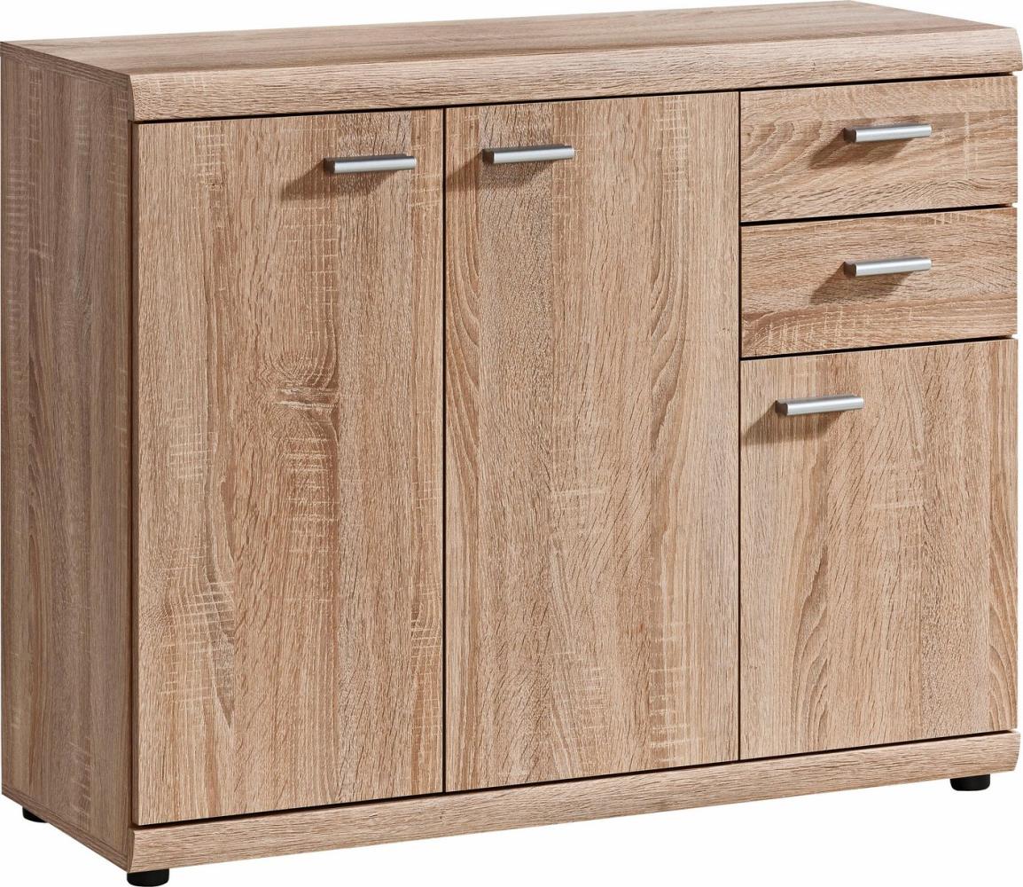 Procontour Sideboard Sun, Breite 90 cm mit 3 Türen und 2 Schubkästen Bild 1