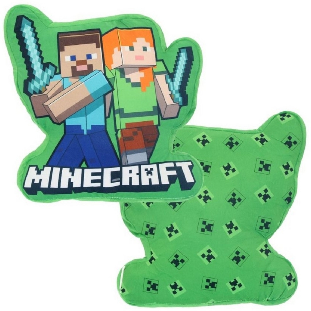 Minecraft Dekokissen 40 cm – Bequemes Kissen für das Kinderzimmer Bild 1