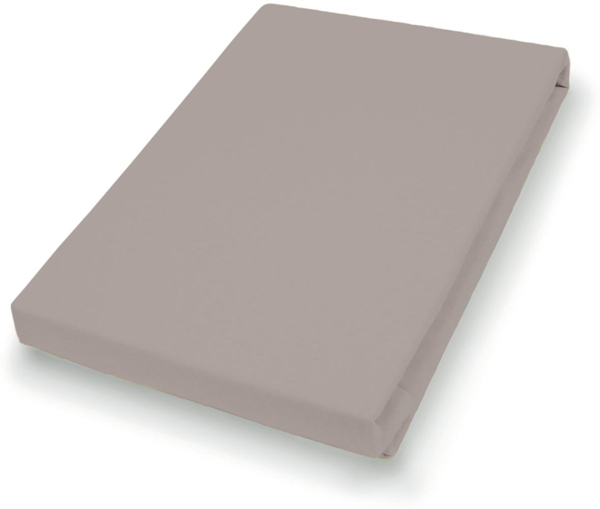 Vario Kissenbezug Jersey kiesel, 80 x 80 cm Bild 1