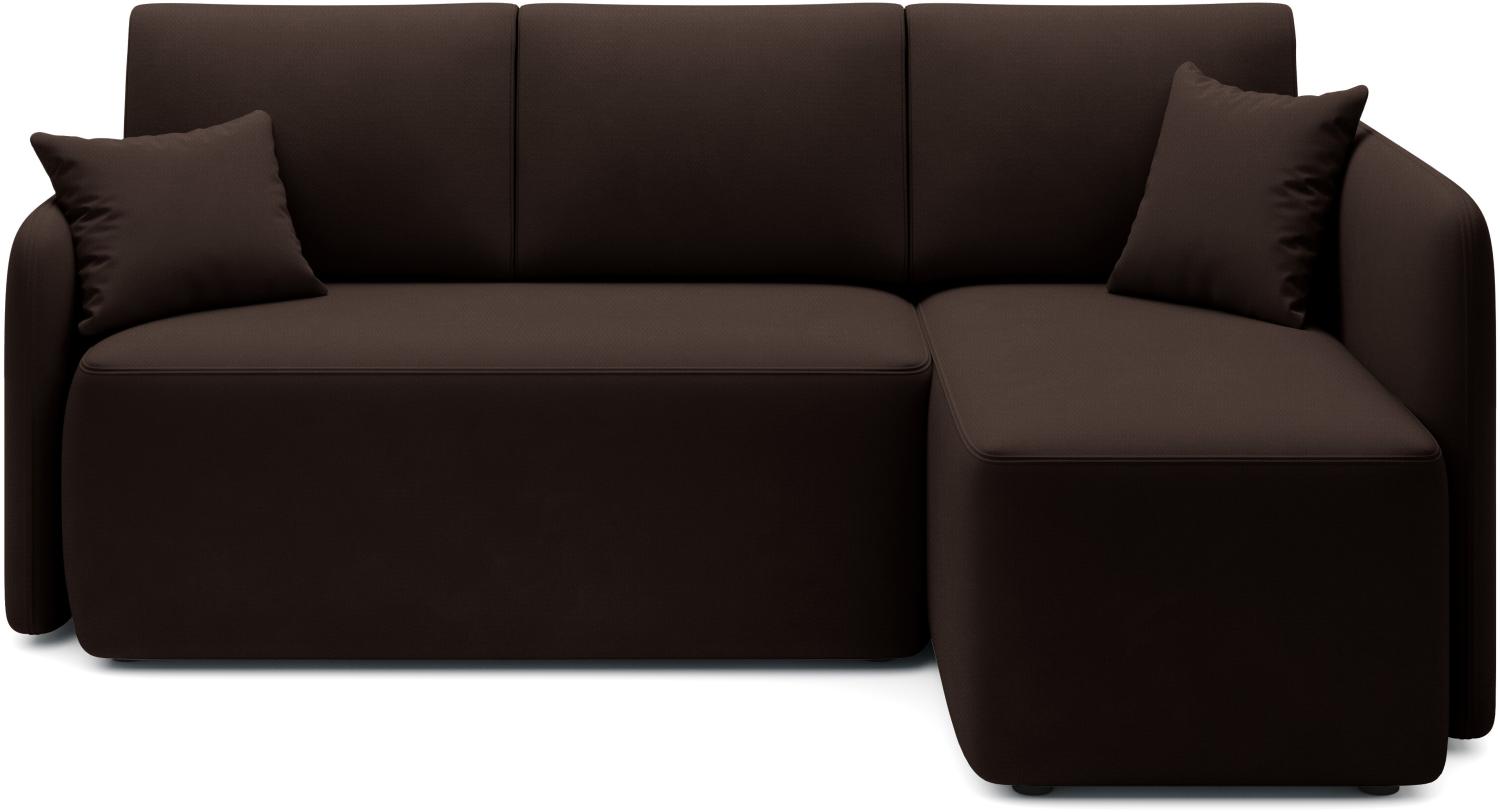 Hadson, Ecksofa, Eckcouch, Braun Bild 1