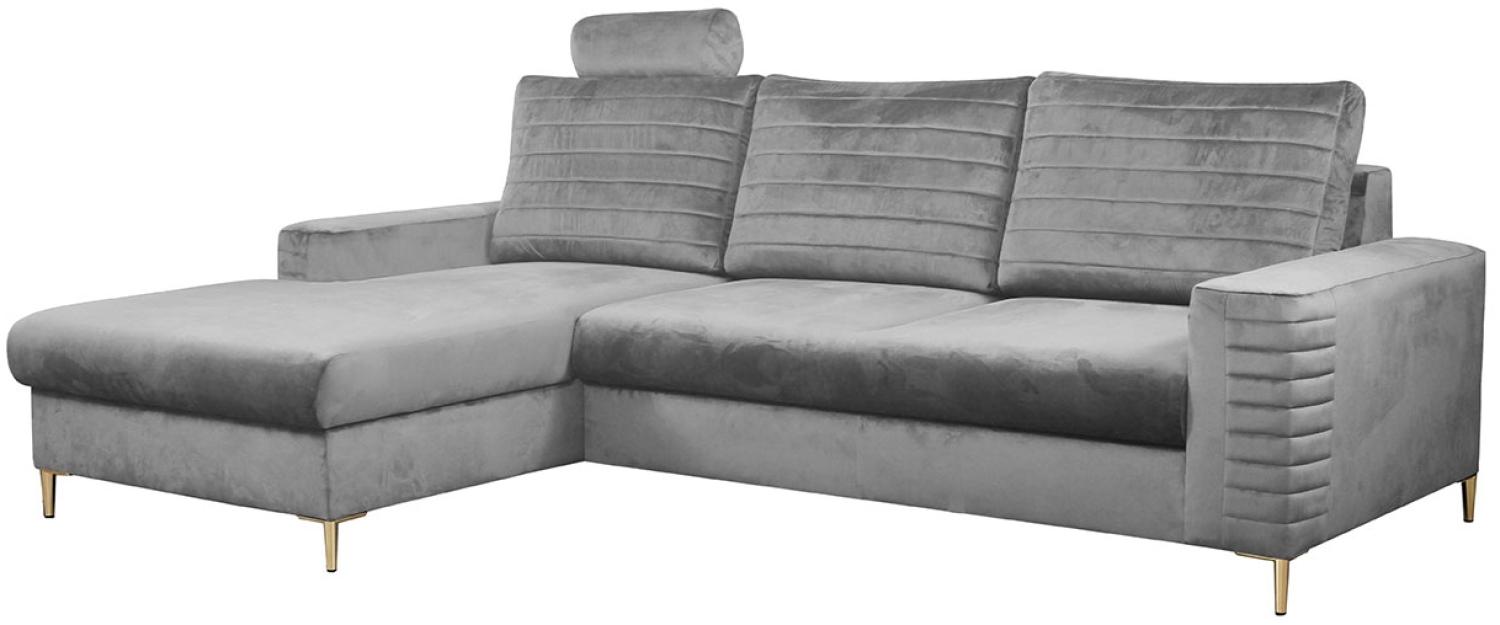 Ecksofa Beleri (Farbe: Velluto 16, Seite: Links) Bild 1