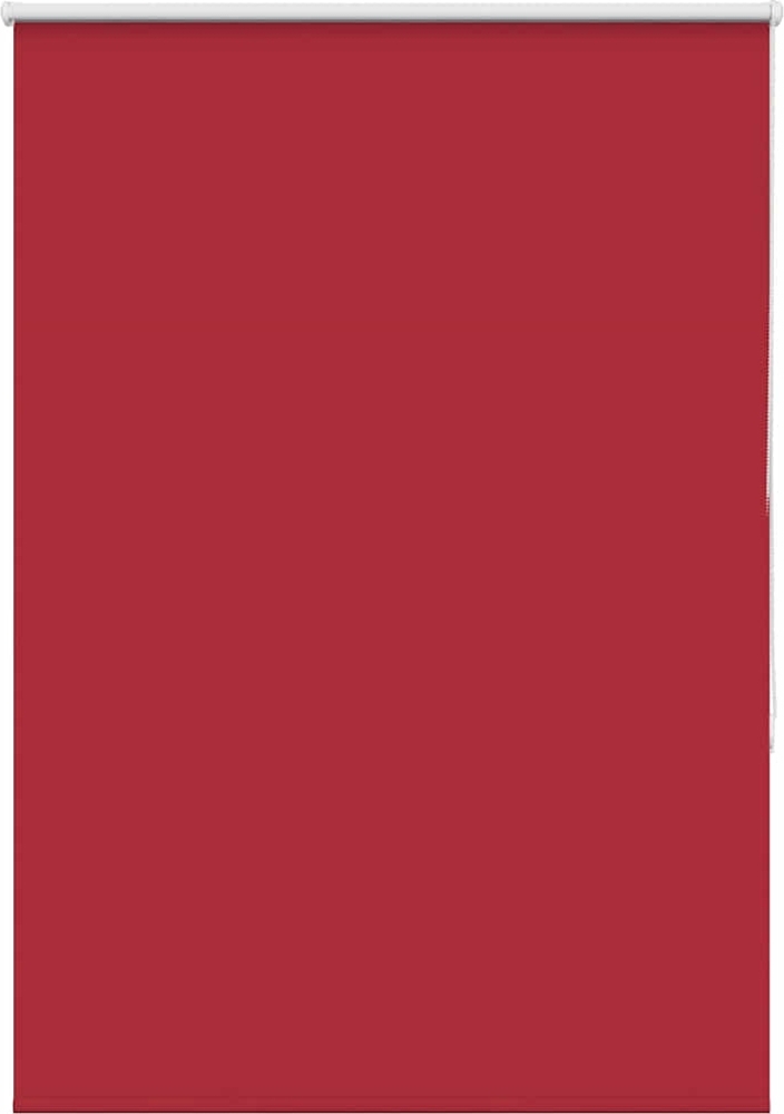 vidaXL Verdunkelungsrollo Rot 110x130cm Stoffbreite 105,7cm Polyester 4011754 Bild 1