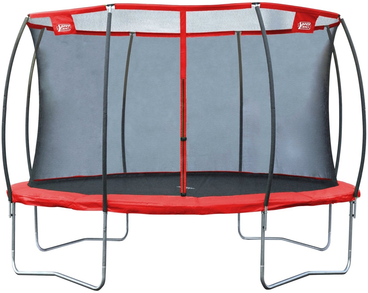 Best Sporting Gartentrampolin 57142 Superstar Red, Ø 426 cm, mit Netz Bild 1