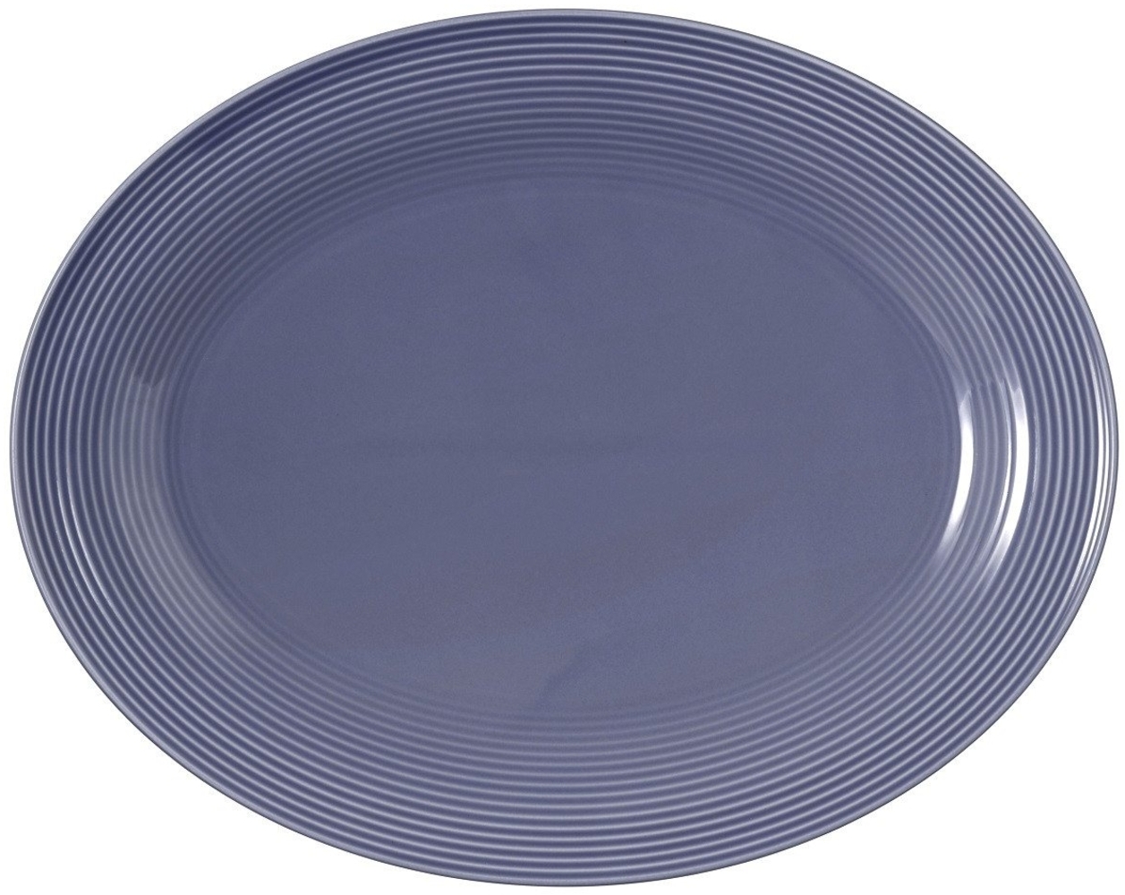 Seltmann Weiden Beat Color Glaze Servierplatte oval 35 x 28 cm - Fliederblau Bild 1