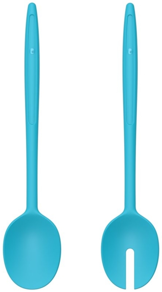 Kochblume Kochbesteck-Set Salatbesteck - 2tlg. - türkis Bild 1