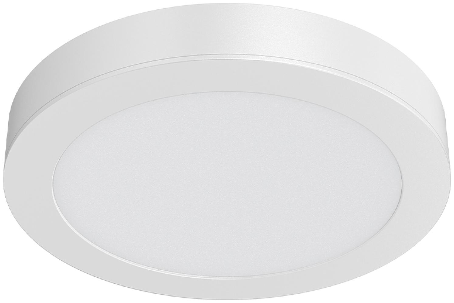 LED Aufbau Deckenleuchte Rund 18W 1760LM 6500K, Ø23cm Ultra Slim LED Panel Bild 1