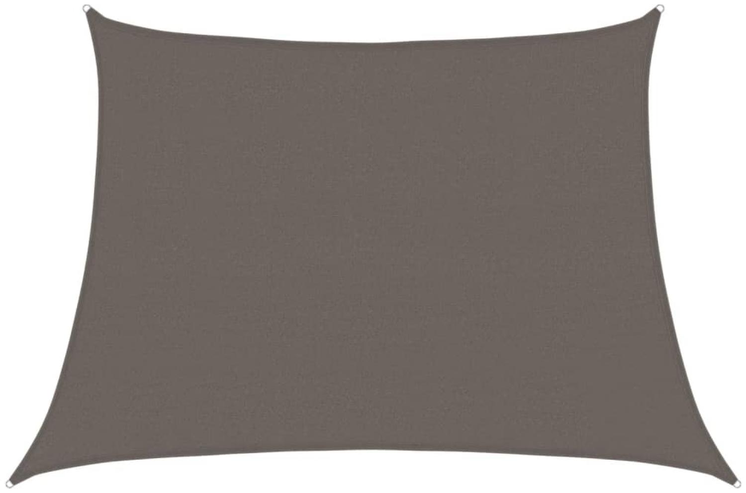 vidaXL Sonnensegel 160 g/m² Anthrazit 4/5x3 m HDPEE 311105 Bild 1