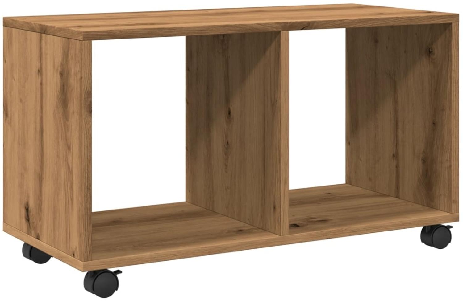 vidaXL Rollschrank Artisan-Eiche 72x33x42,5 cm Holzwerkstoff 853145 Bild 1