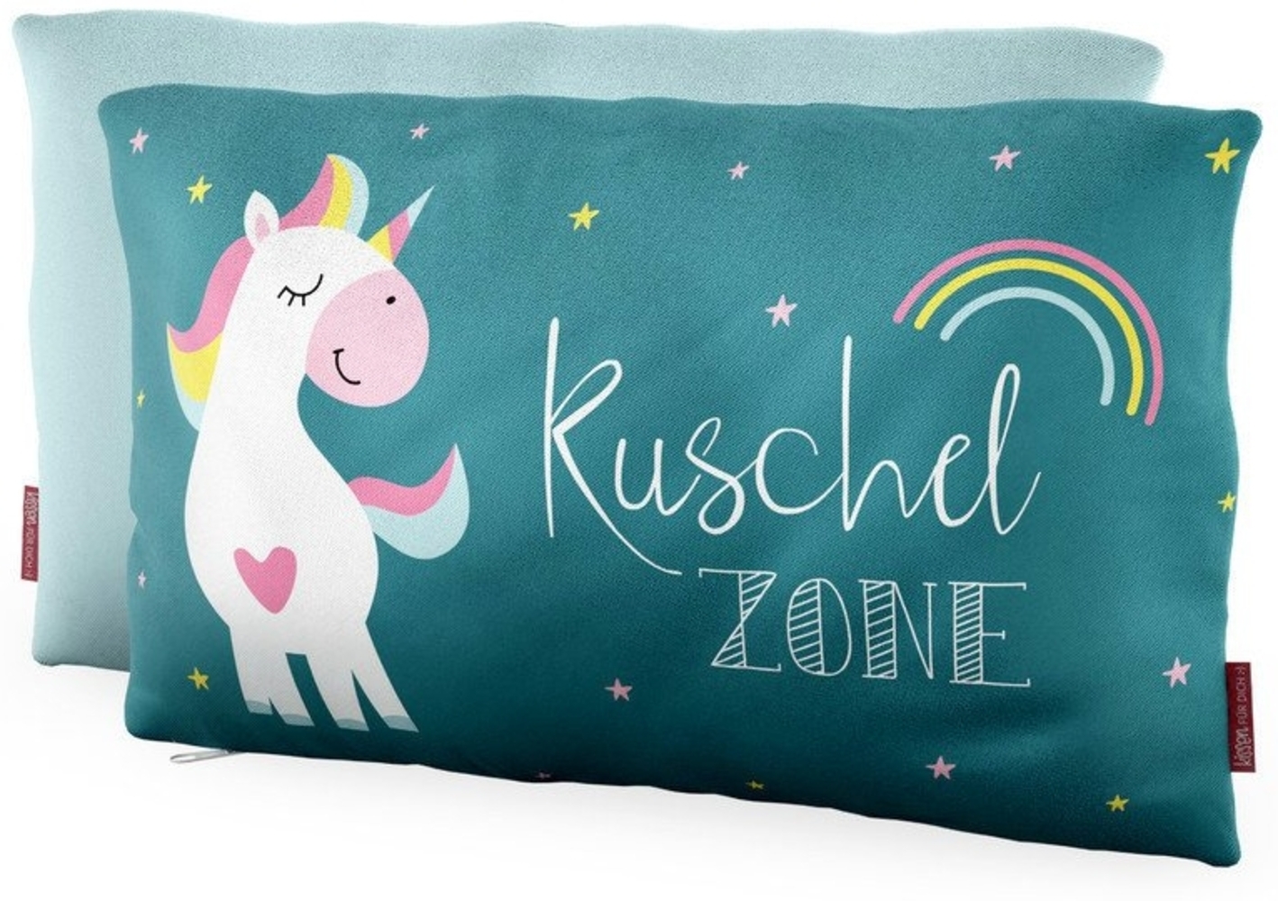 La Vida Geschenk für Dich Dekokissen La Vida Dekokissen Unicorn, Kissenhülle mit Füllung Bild 1