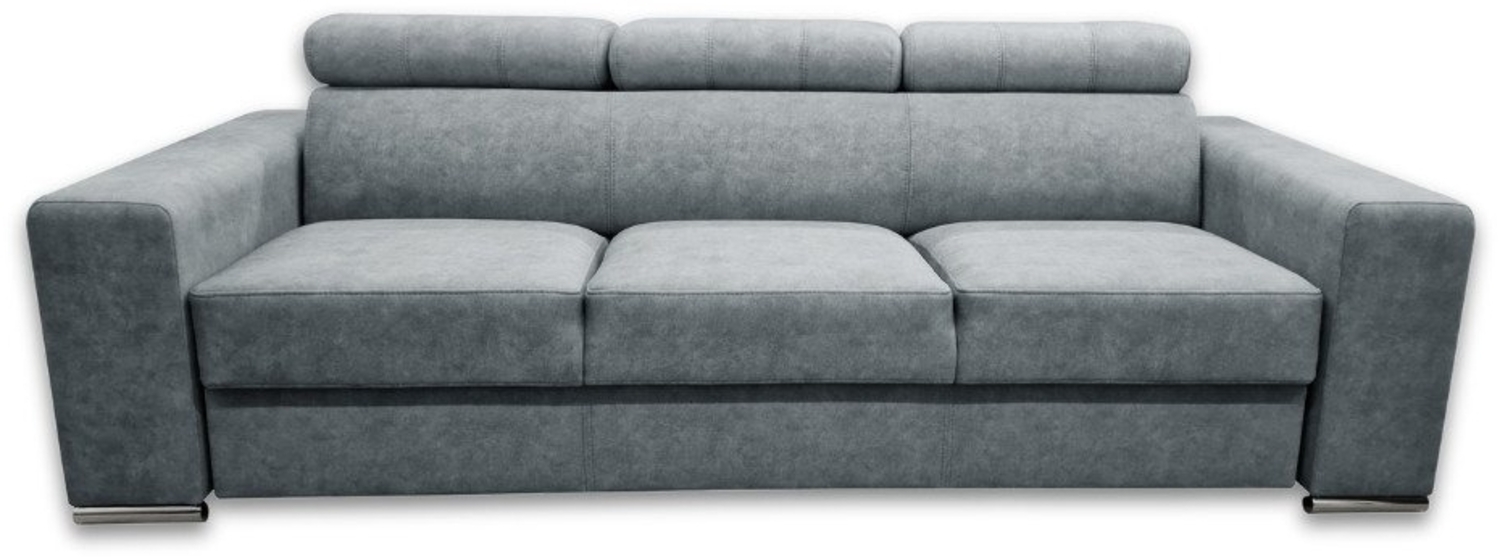 Deine Möbel 24 Sofa Couch 3-Sitzer / 4-Sitzer ELMO, mit Schlaffunktion Bild 1