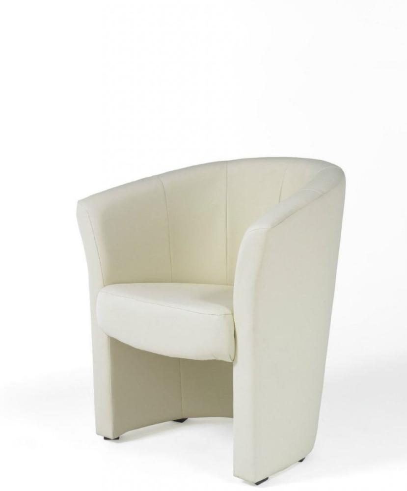 Cocktailsessel Clubsessel Loungesessel Bürosessel - Salyn - Creme Bild 1