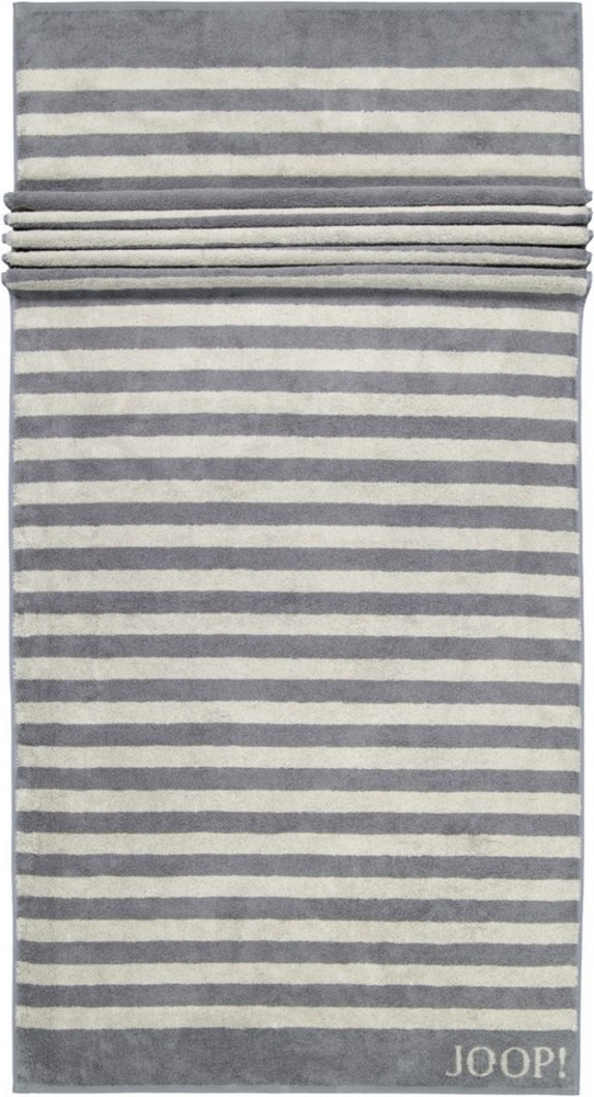JOOP Handtuch-Serie Classic Stripes | Badetuch 80x200 cm | anthrazit Bild 1