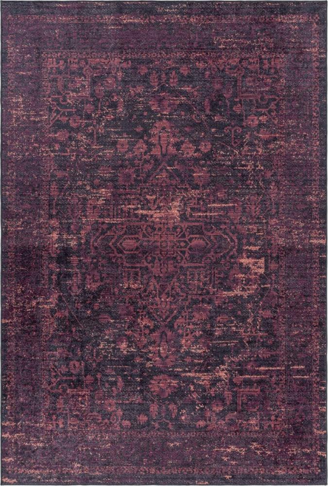 Waschbarer Teppich Federico rechteckig - 160x230 cm - Rot Bild 1