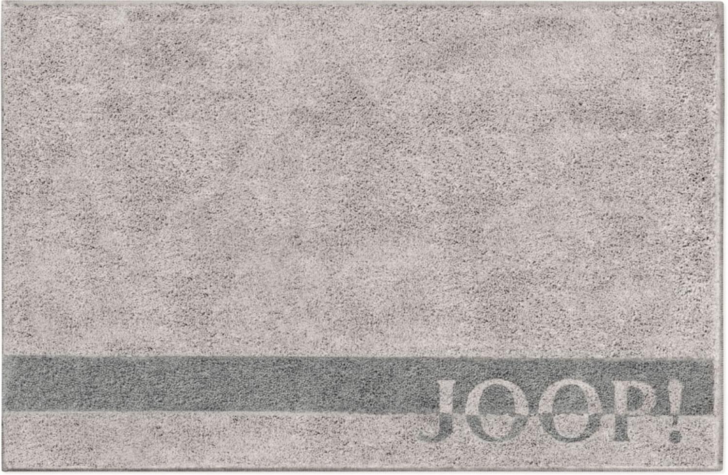 JOOP! Badteppich 141 LOGO STRIPES Platin 70x120 cm Bild 1