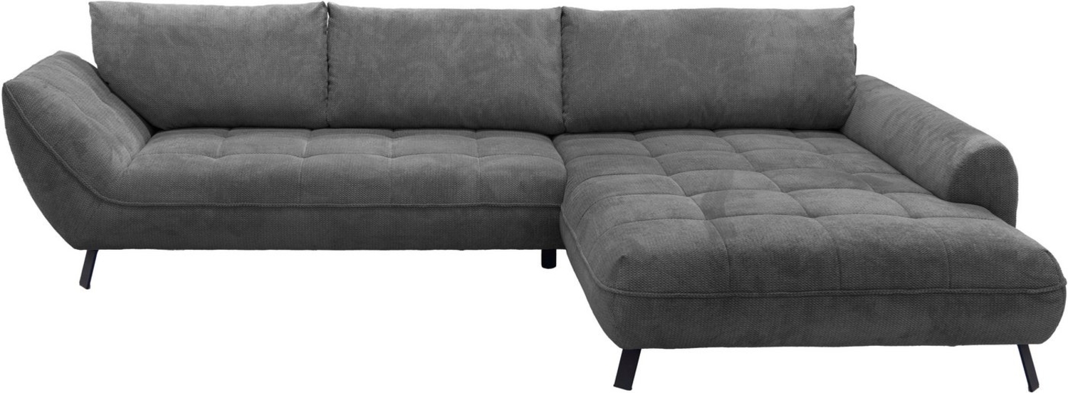 exxpo - sofa fashion Ecksofa Biarritz modern und elegantes Mega Sofa mit tollem Sitzkomfort, L-Form, XXL– Longchair Ecke in hochwertiger Verarbeitung, Stellmaße 324x203 cm Bild 1