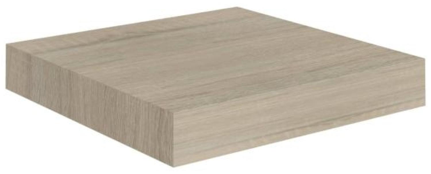 vidaXL Schwebendes Wandregal Eichefarben 23x23,5x3,8 cm MDF 323865 Bild 1