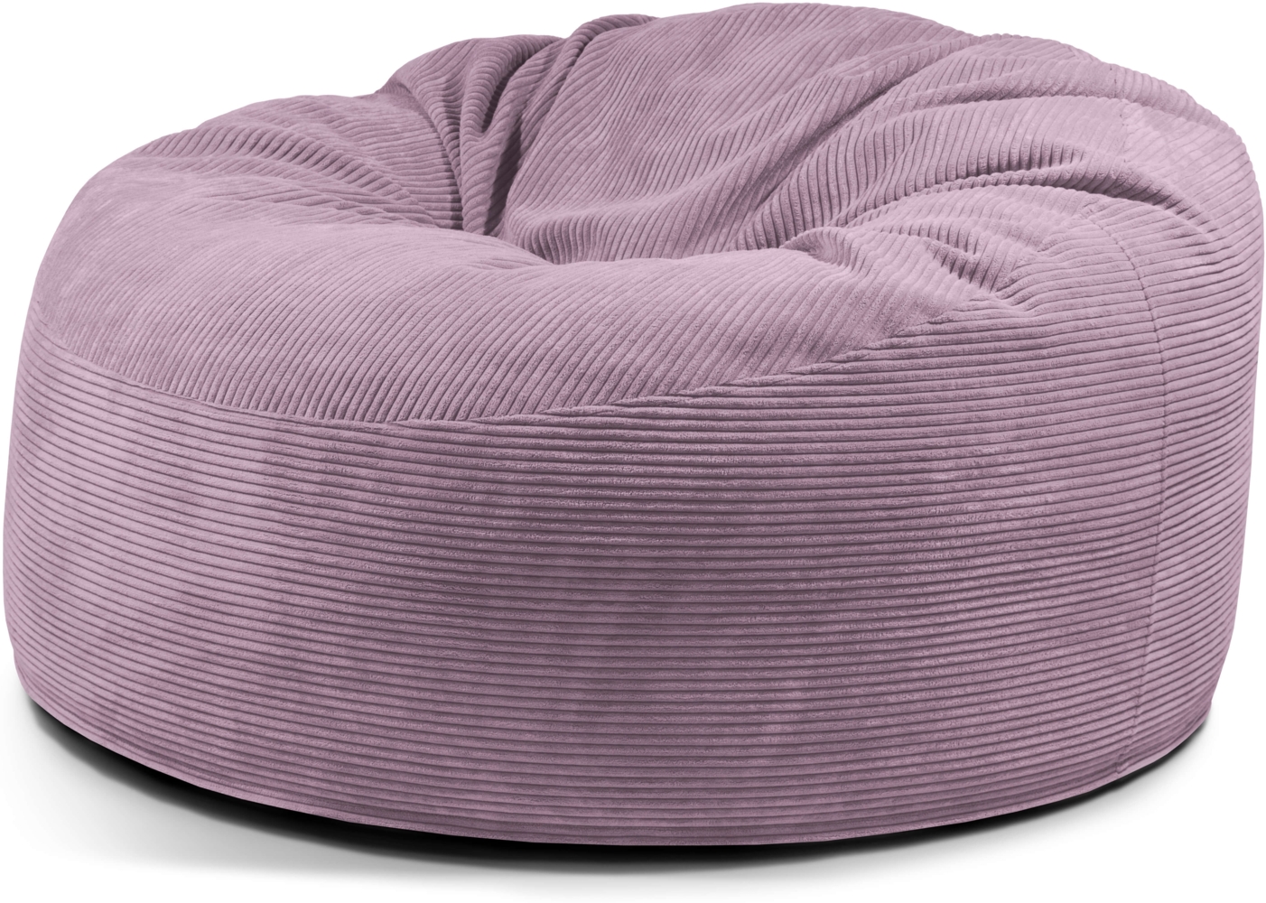 Schaumstoffsitzsack ‘OM 135‘, Bezugstoff - Waves, 100% Polyester, Lilac, 90x135x135 cm. Bild 1