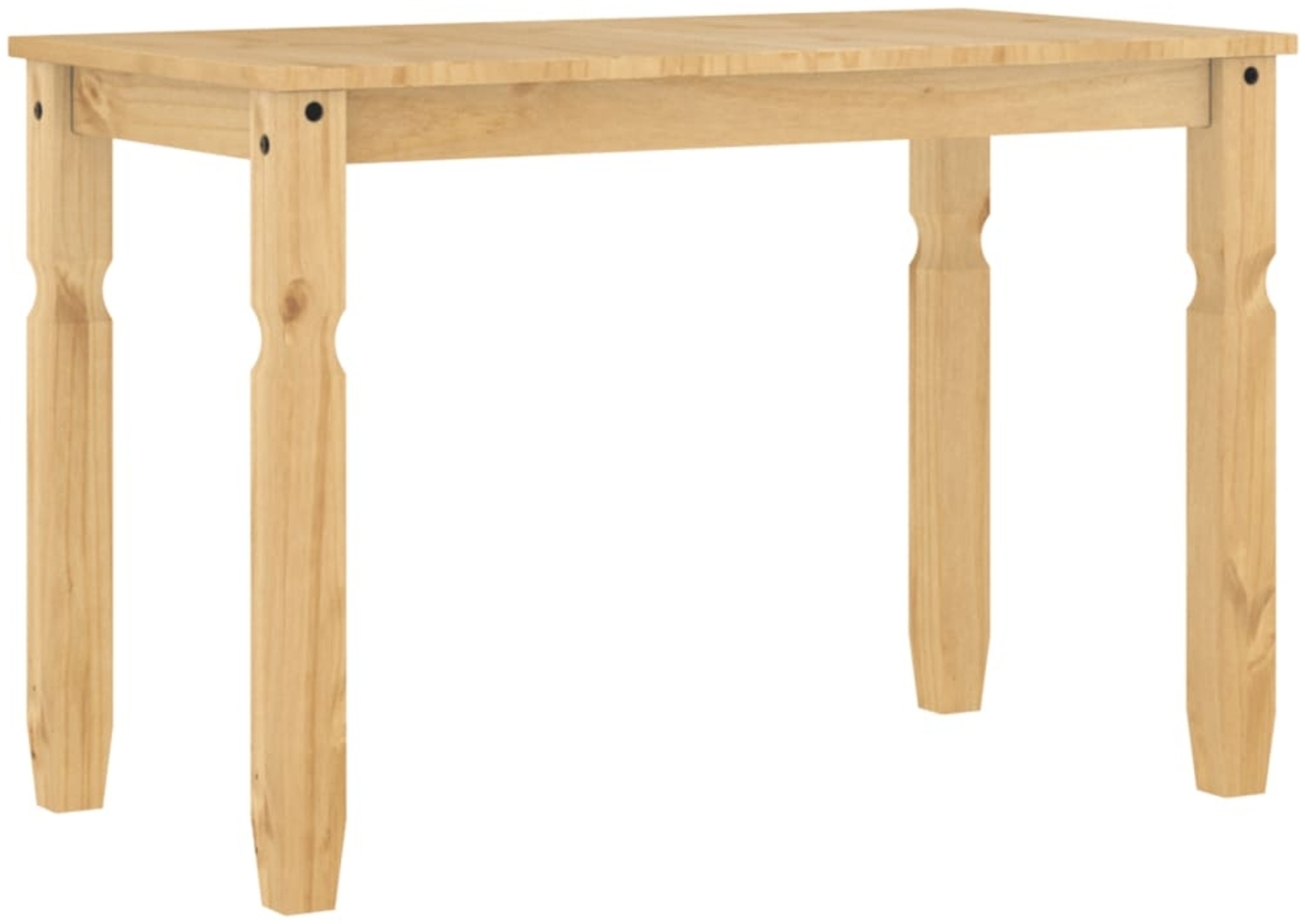 vidaXL Esstisch Corona 112x60x75 cm Massivholz Kiefer 4005714 Bild 1