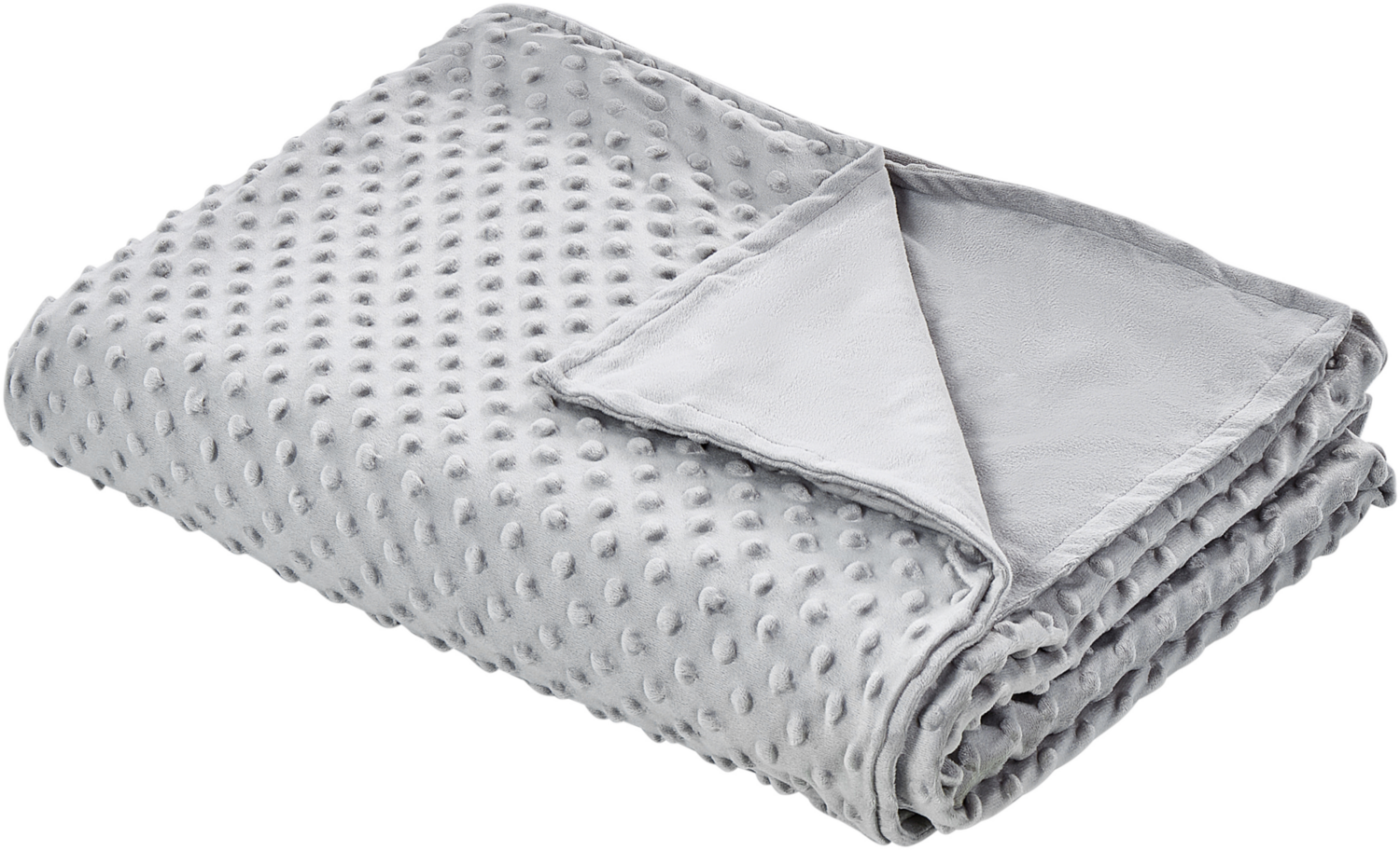 Bezug für Gewichtsdecke CALLISTO 135 x 200 cm Hellgrau Bild 1