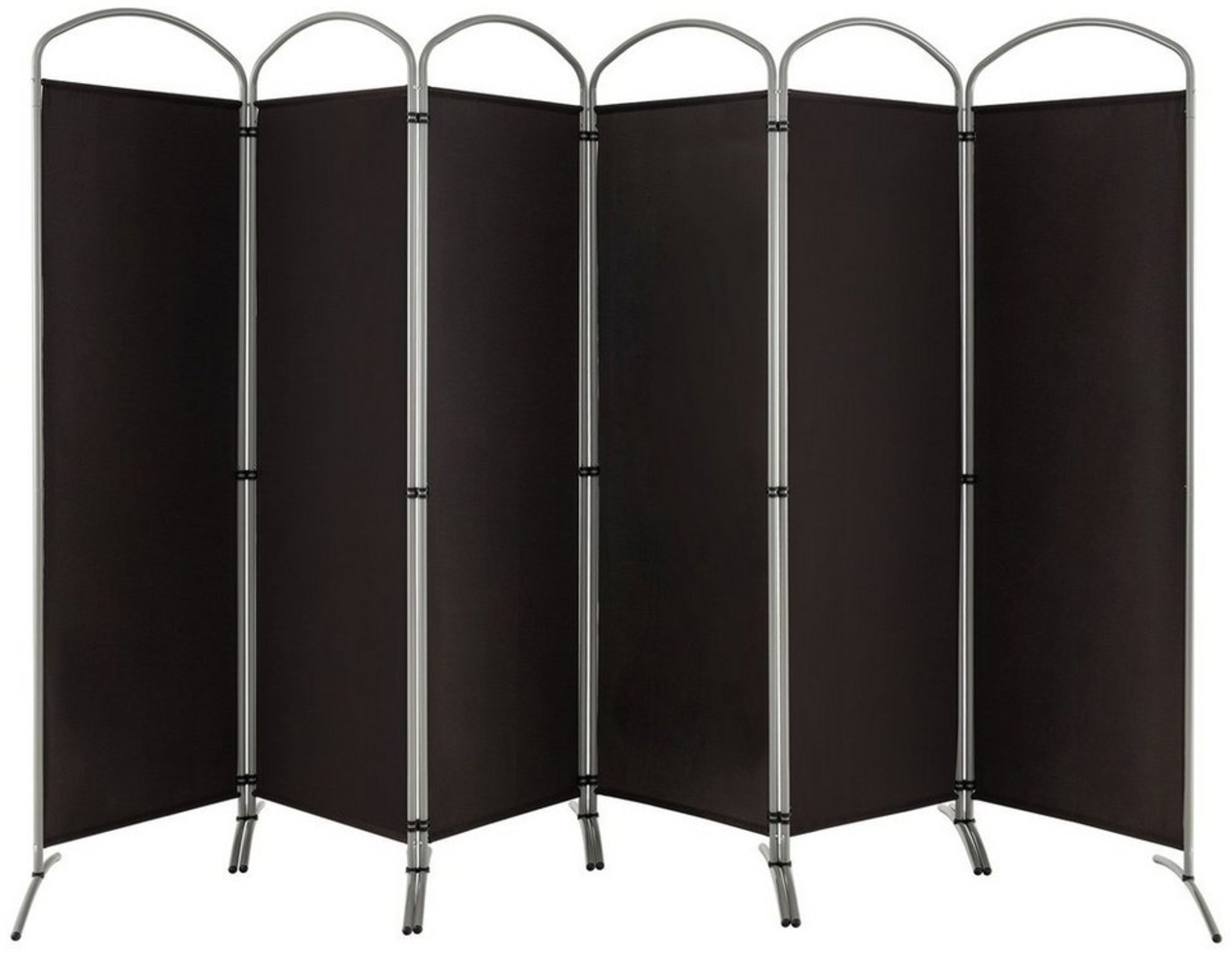 COSTWAY Paravent, 6 teilig, Raumteiler faltbar & abnehmbar, 331 x 188cm Bild 1
