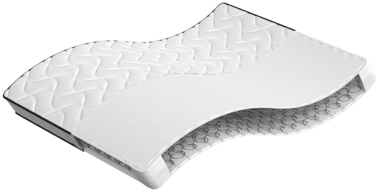 vidaXL Matratze Bonnell-Federkern Mittel 140x190 cm 3206403 Bild 1